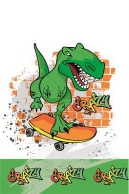 Staltiesė CRAZY  DINO