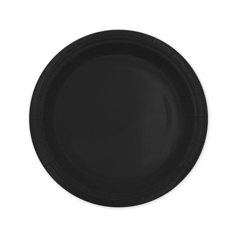 Popierinės lėkštutės BLACK