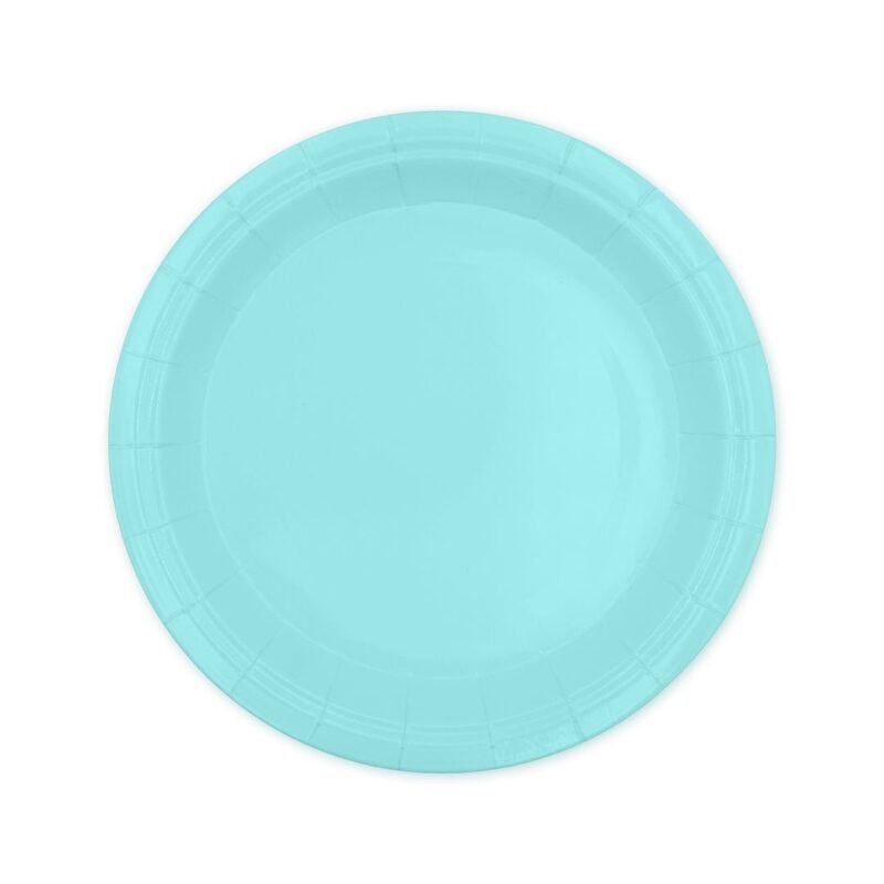 Popierinės lėkštutės LIGHT BLUE