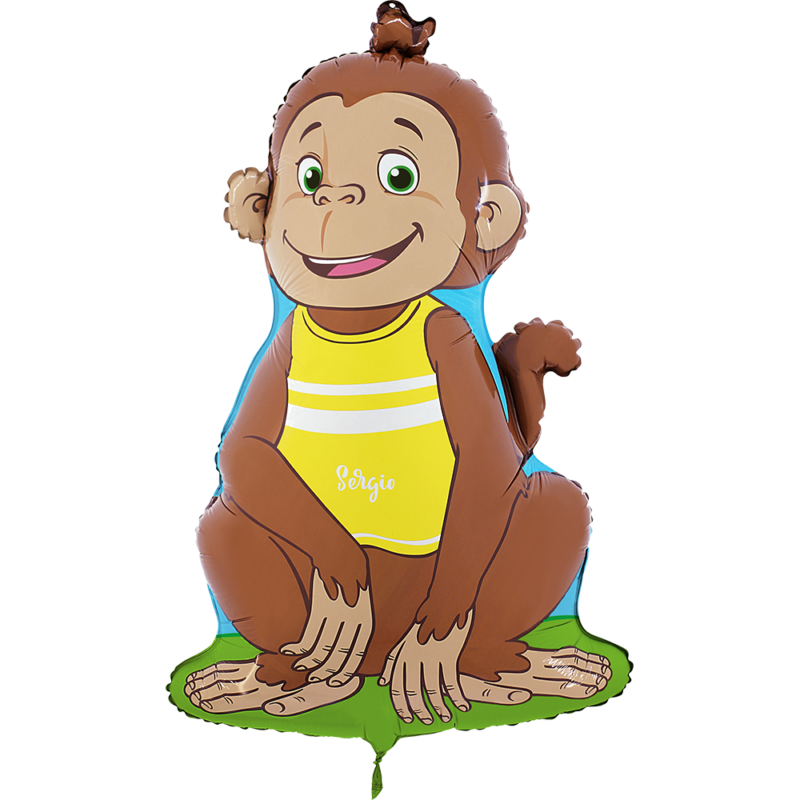 Folinis balionas MONKEY SERGIO