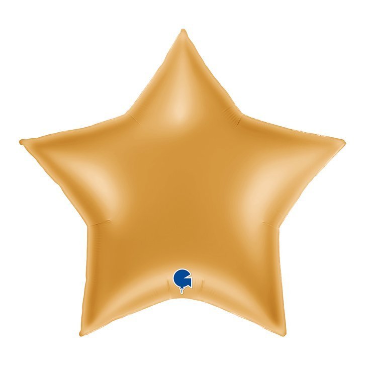 Folinis balionas GIANT STAR GOLD