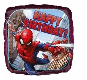 Folinis balionas SPIDERMAN HAPPY BIRTHDAY