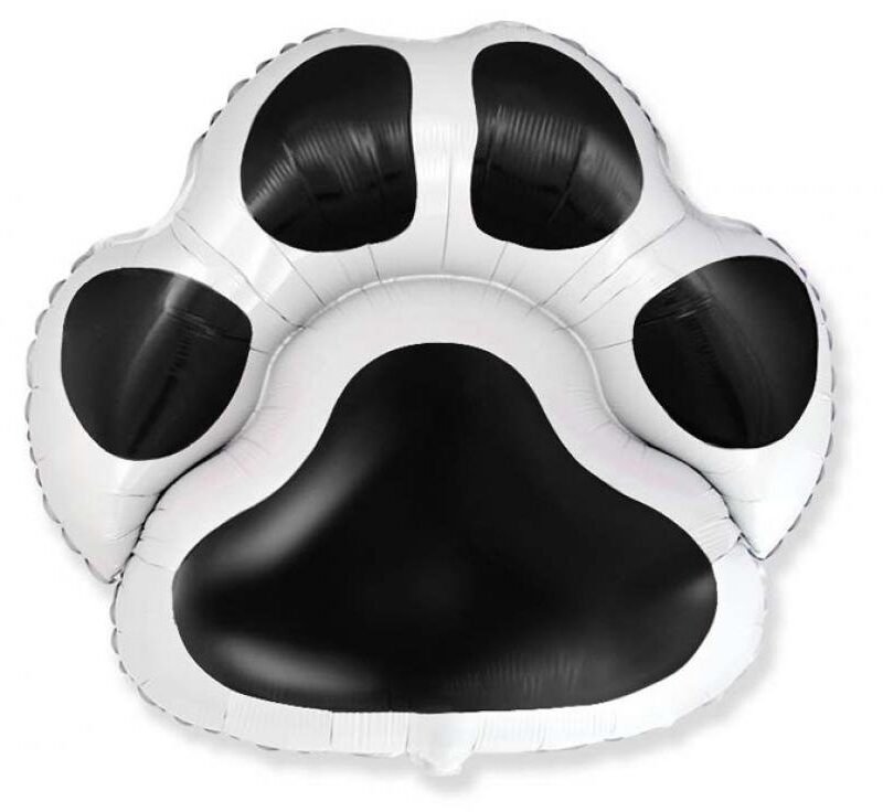 Folinis balionas  PAW BLACK nepakuotas