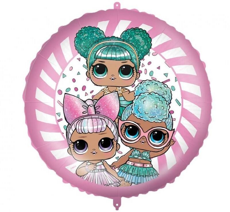 Folinis balionas LOL GLITTERATI