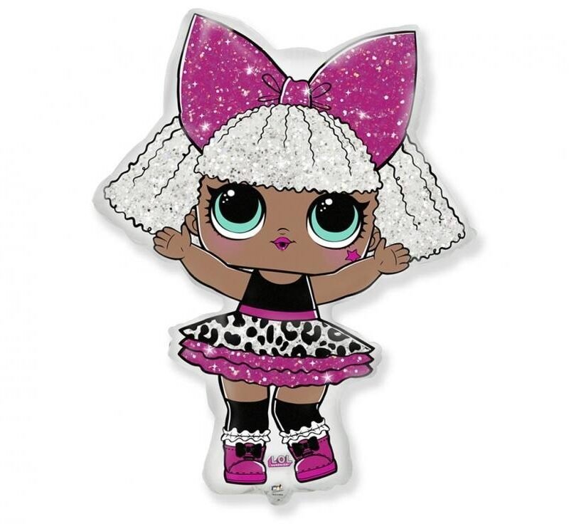 Folinis balionas MINI LOL DIVA