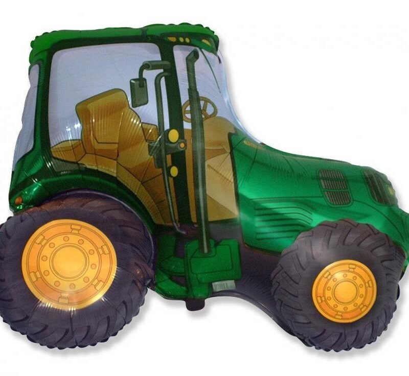 Folinis balionas  TRACTOR GREEN nepakuotas
