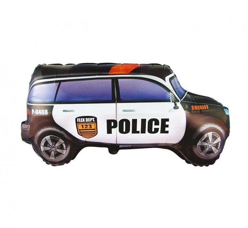 Folinis balionas  POLICE CAR nepakuotas