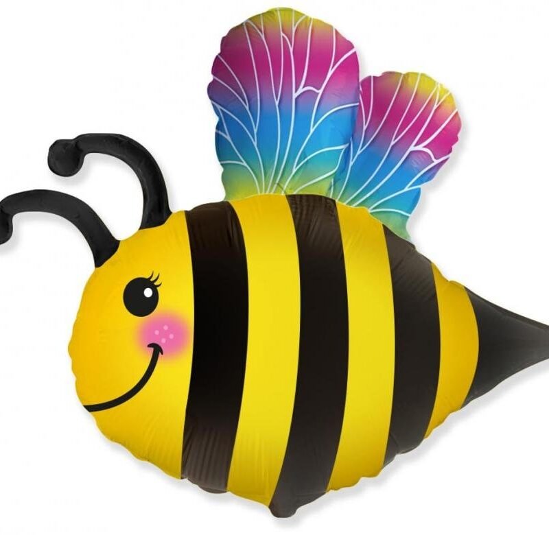 Folinis balionas  CHEERFUL BEE nepakuotas