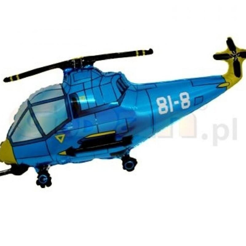Folinis balionas MINI HELICOPTER BLUE