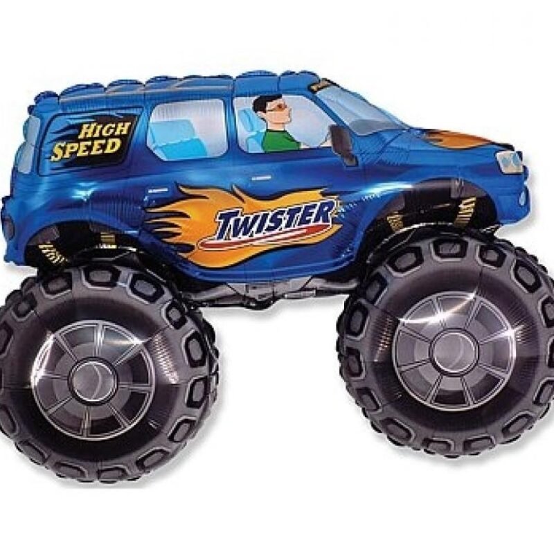 Folinis balionas MINI WHEEL BLUE