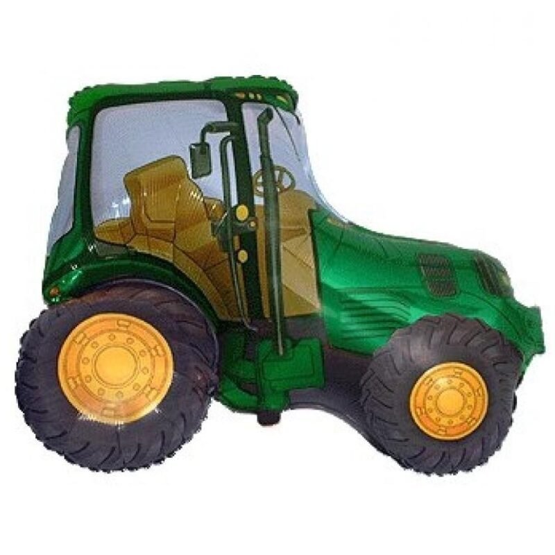 Folinis balionas MINI TRACTOR GREEN