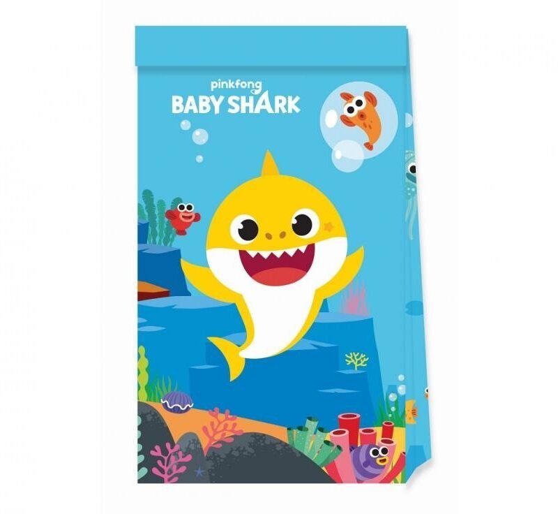 Lauktuvių maišeliai BABY SHARK