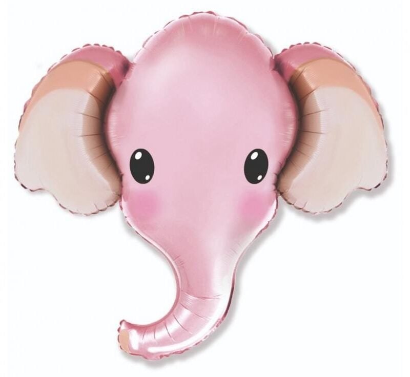 Folinis balionas LITTLE ELEPHANT PINK
