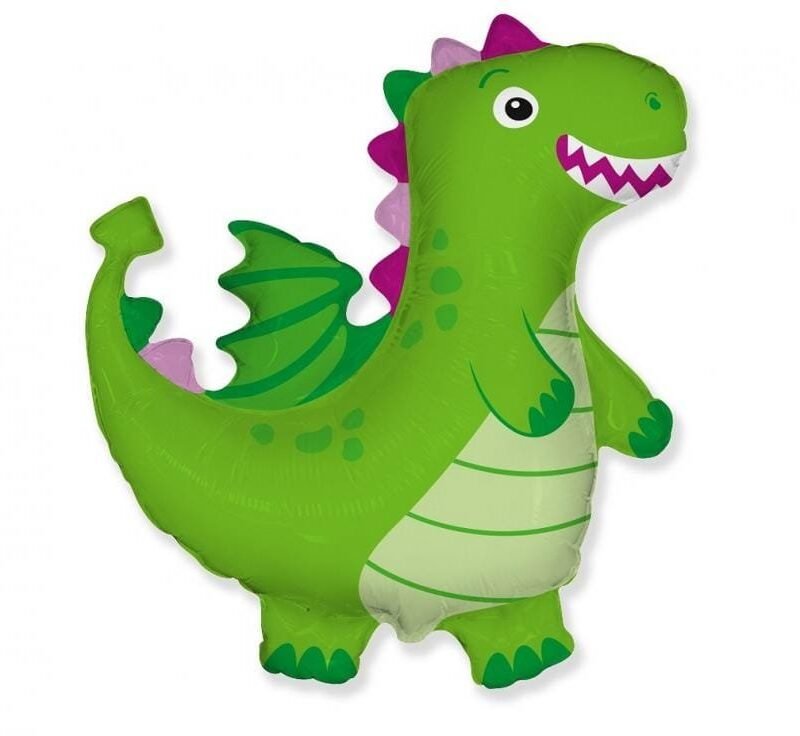 Folinis balionas DRAGON GREEN