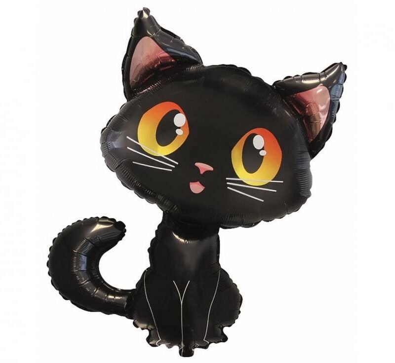 Folinis balionas BLACK CAT