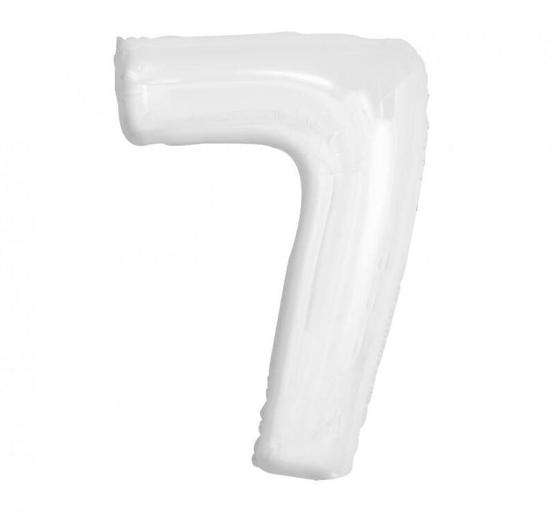 Folinis balionas 7 WHITE, 92cm.