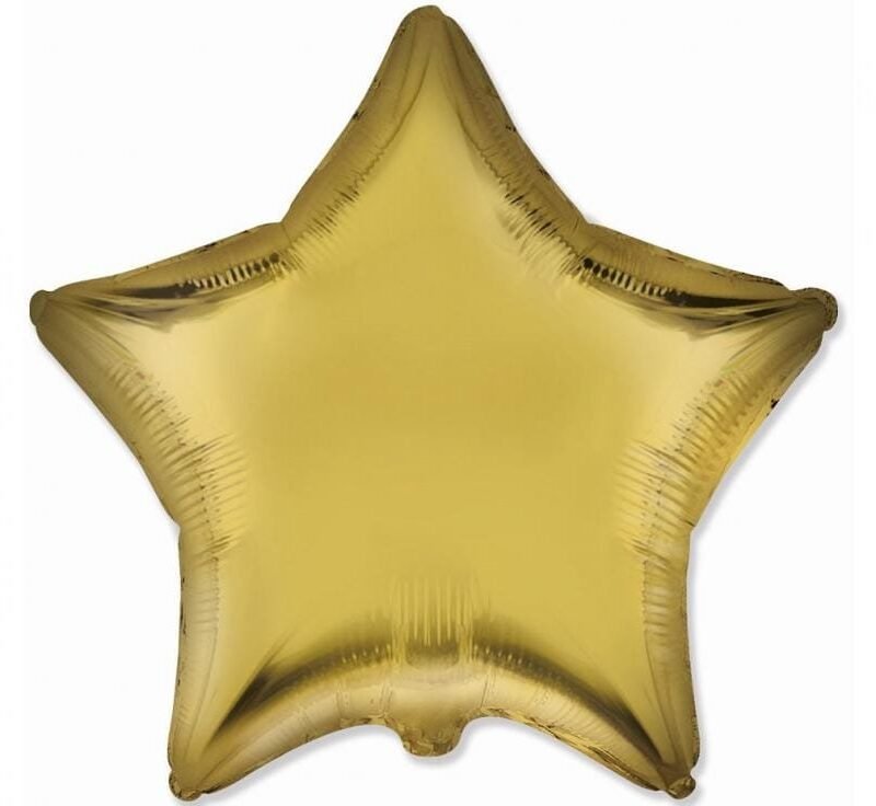 Folinis balionas STAR SATIN CITRUS nepakuotas