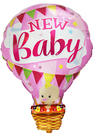 Folinis balionas HOT BALLOON GIRL