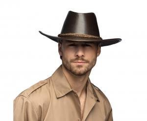 Kaubojiška skrybėlė BROWN
