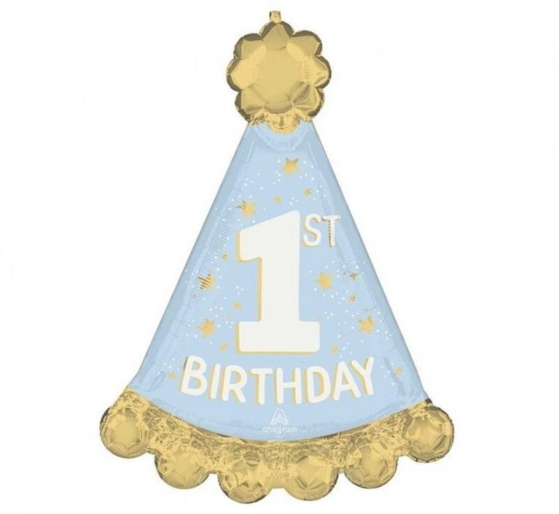 Folinis balionas LITTLE MISTER WONDERFUL 1ST BDAY