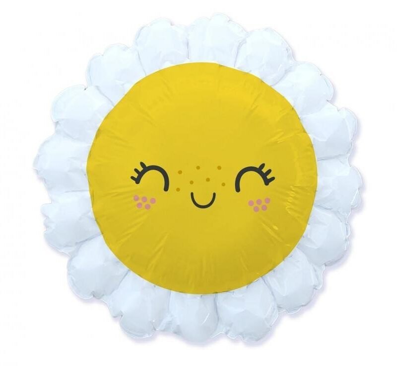 Folinis balionas  SMILING DAISY nepakuotas