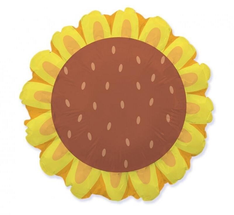 Folinis balionas  SUNFLOWER nepakuotas