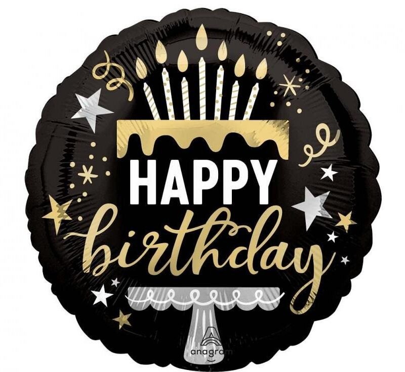 Folinis balionas BIRTHDAY SURPRISE