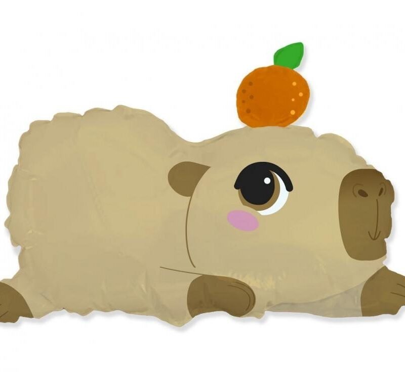 Folinis balionas CAPYBARA nepakuotas
