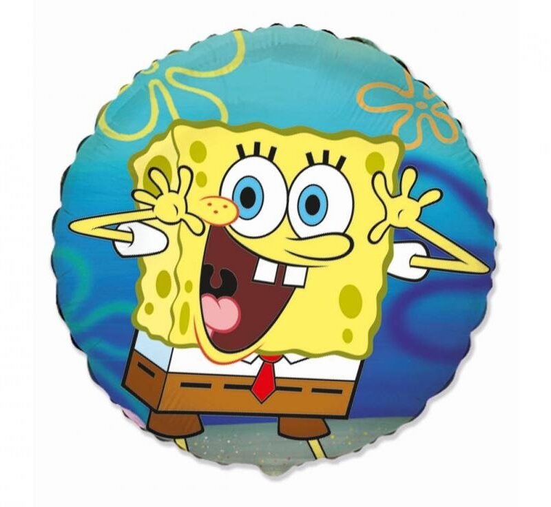 Folinis balionas SPONGEBOB nepakuotas