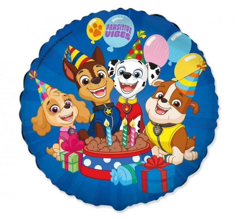 Folinis balionas PAW PATROL nepakuotas