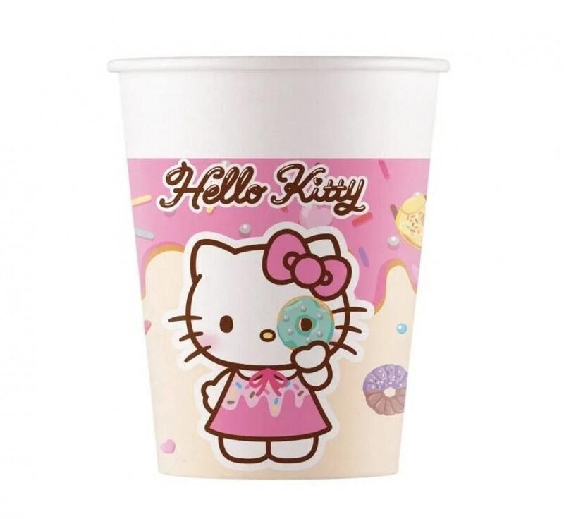 Popieriniai puodeliai HELLO KITTY KUROMI