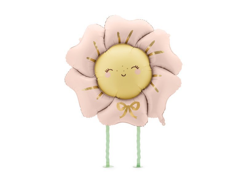 Folinis balionas FLOWER BLUSH PINK