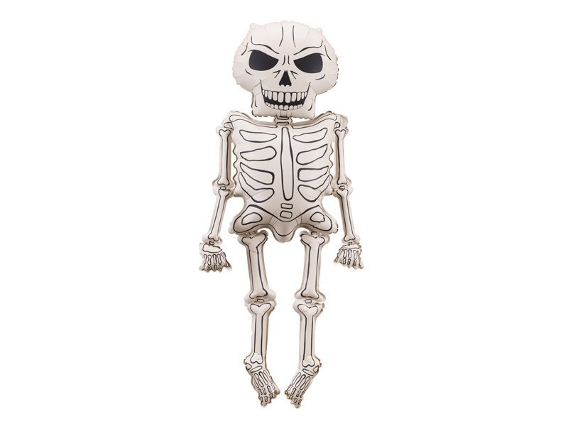 Folinis balionas SKELETON  XXL  46x129 cm