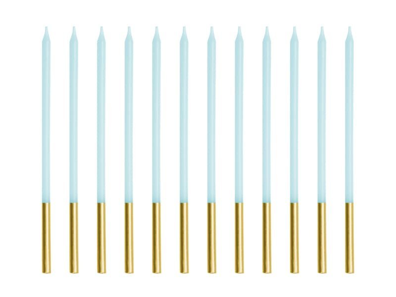 Gimtadienio žvakutės LIGHT BLUE