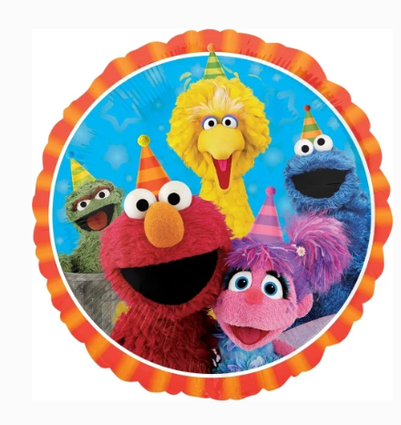 Folinis balionas SESAMSTREET