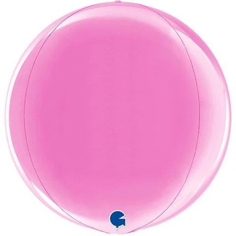 Folinis balionas GLOBE FUXIA 4D