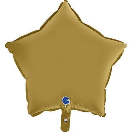 Folinis balionas STAR SATIN GOLD