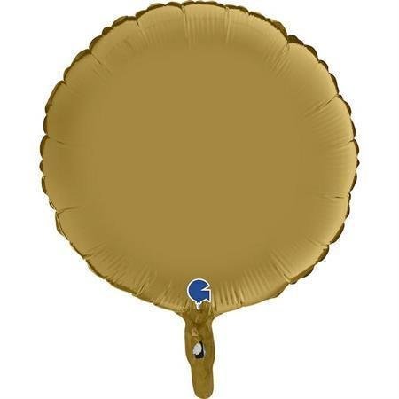 Folinis balionas ROUND SATIN GOLD