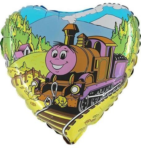 Folinis balionas TRAIN LOCOMOTIVE