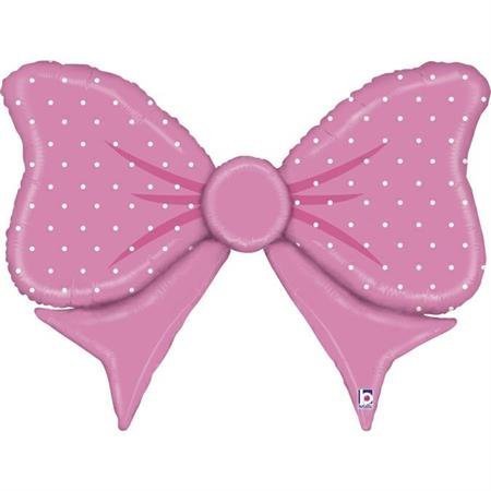 Folinis balionas PINK BOW