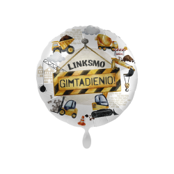 Folinis balionas LINKSMO GIMTADIENIO