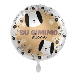 Folinis balionas SU GIMIMO DIENA ŠUO