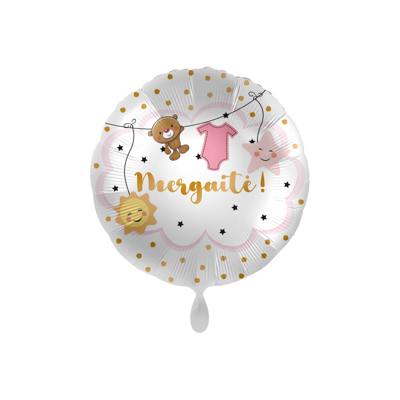 Folinis balionas MERGAITĖ