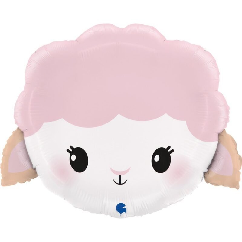Folinis balionas CUTE SHEEP PINK