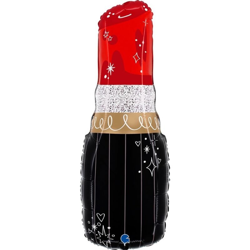 Folinis balionas RED LIPSTICK