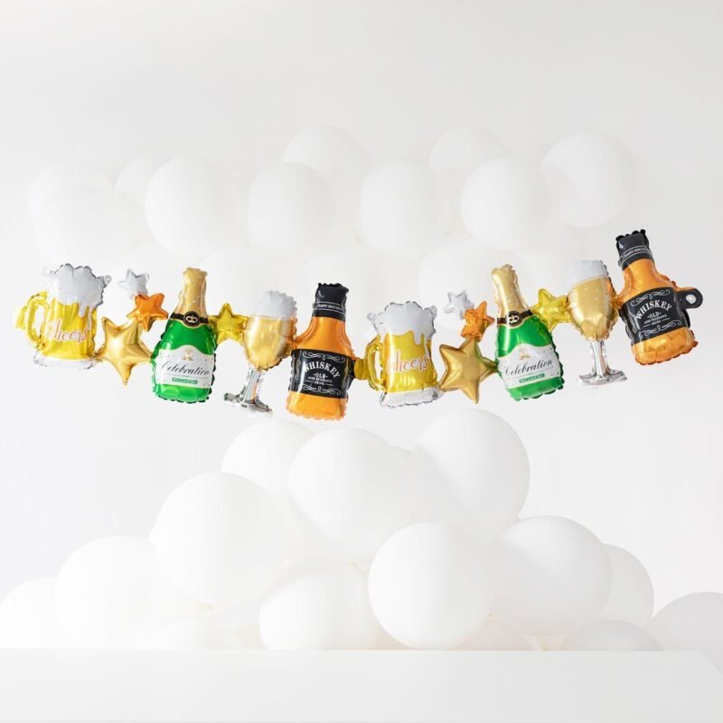 Balionų girlianda DRINKS