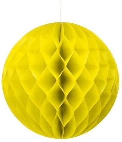 Pakabinama dekoracija HONEYCOMB YELLOW 30cm.