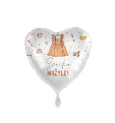 Folinis balionas SVEIKA MAŽYLE!