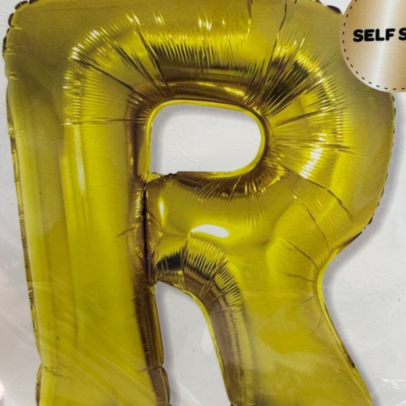 Folinis balionas RAIDĖ R GOLD