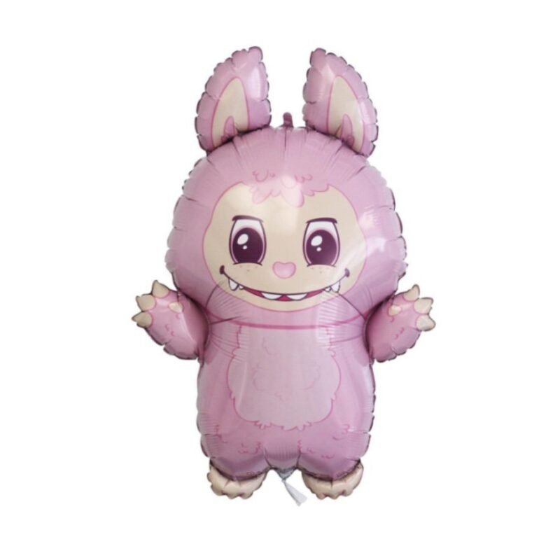 Folinis balionas BAD BUNNY LABUBU PINK